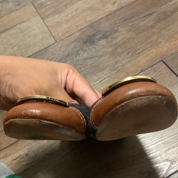 Tory Burch Wool and Leather Flats womens - Picture 8 of 8